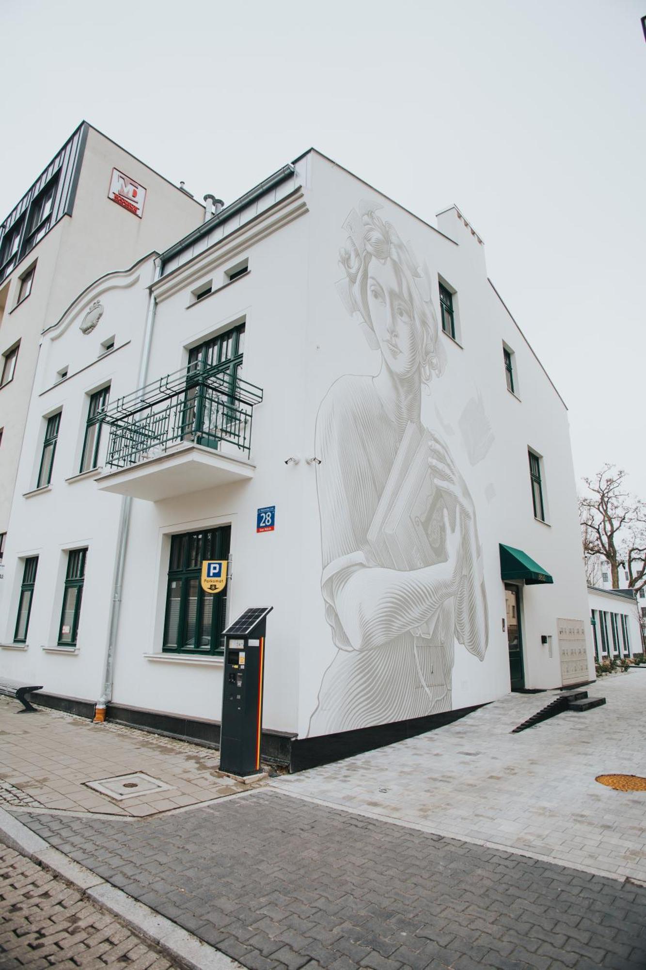 Apartamenty Biblio Łódź Buitenkant foto