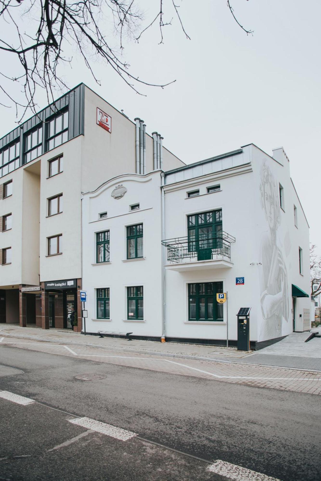 Apartamenty Biblio Łódź Buitenkant foto